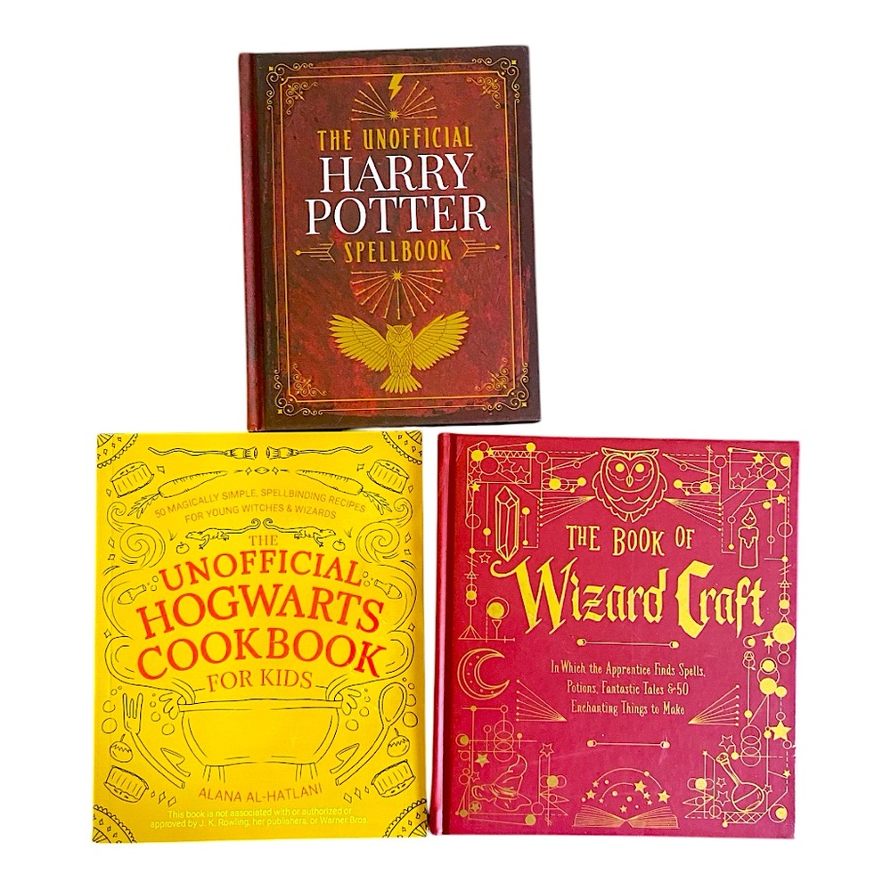 The Book of Wizard Craft PLUS Harry Potter Unofficial Spellbook and Cookbook